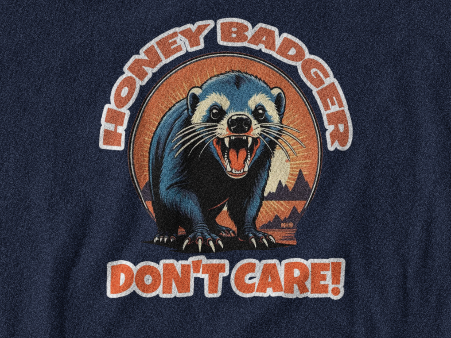 Honey Badger Don't Care - Unisex T-Shirt | Main