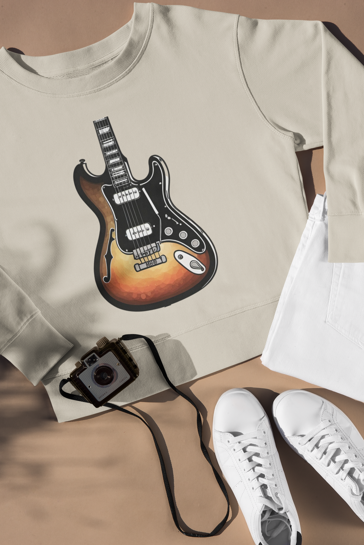 Classic Electric Guitar - Graphic Sweatshirt