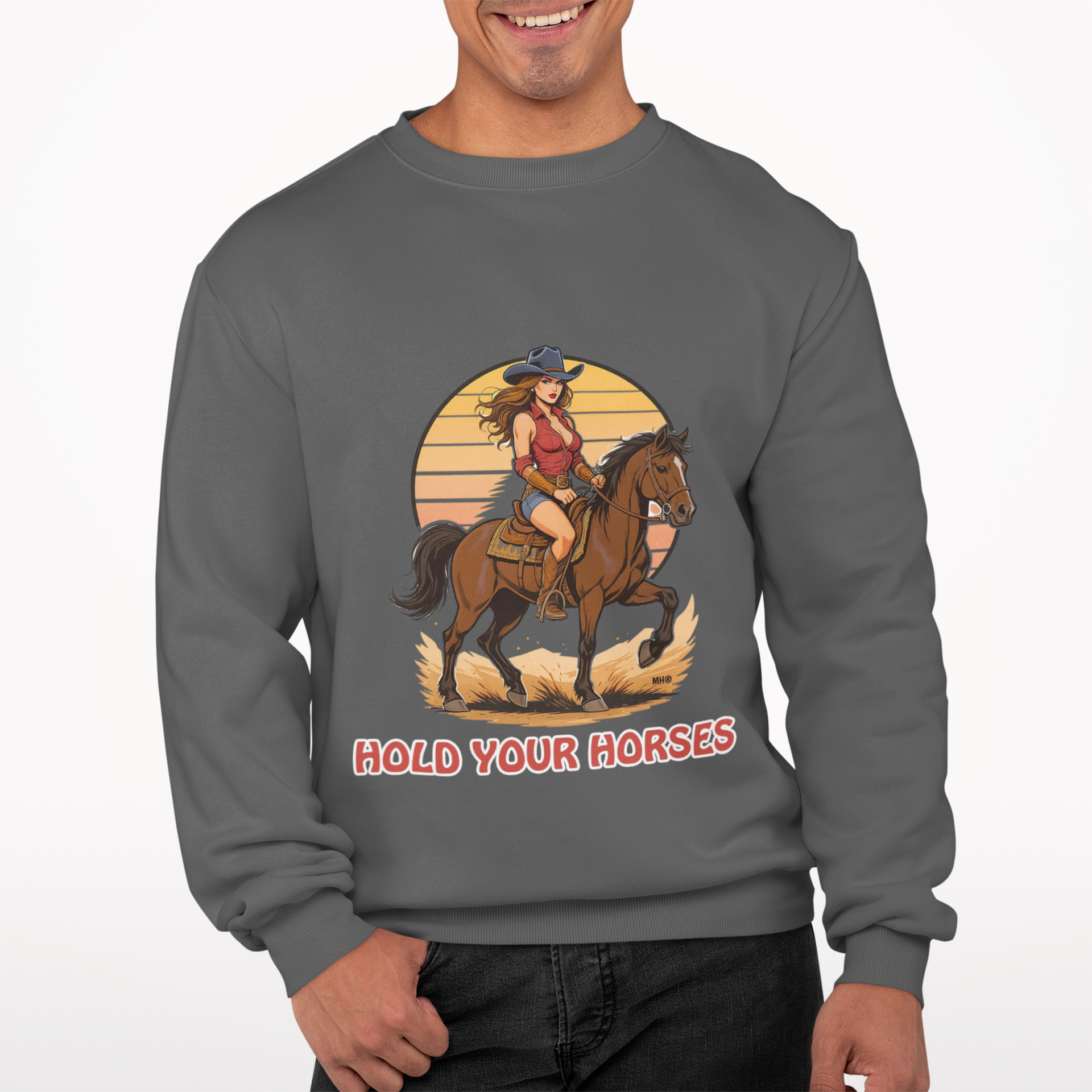 Hold Your Horses Sweatshirt | Casual