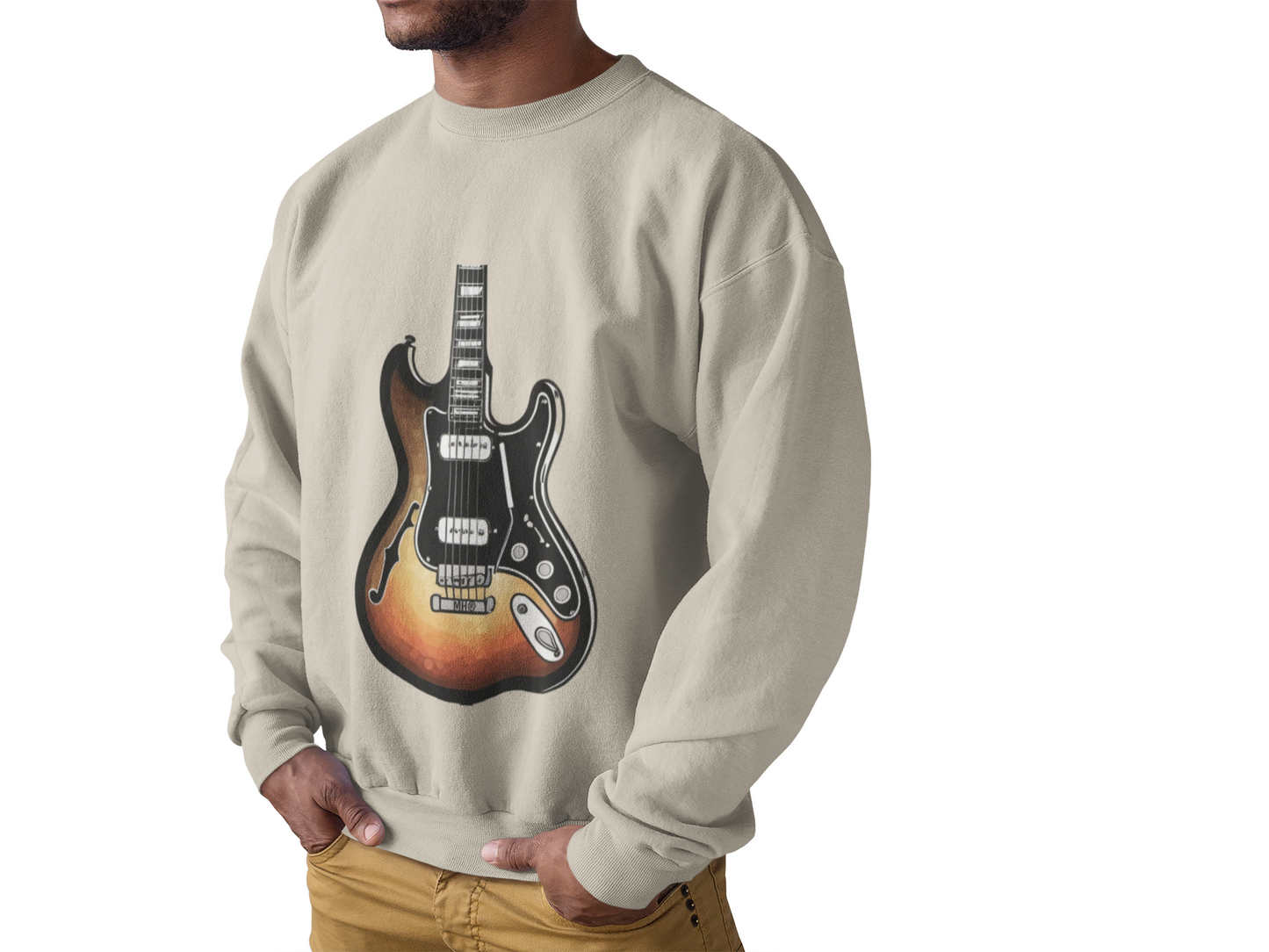 Classic Electric Guitar - Graphic Sweatshirt