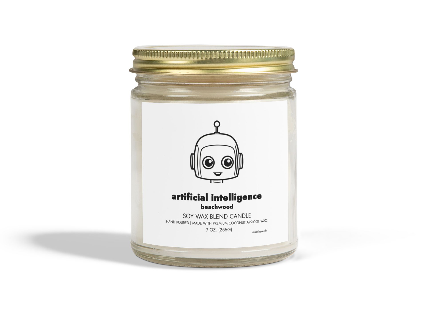 Artificial Intelligence Candle (9 oz) | Clear