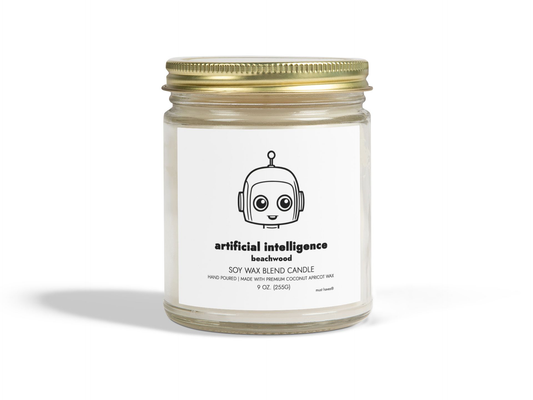 Artificial Intelligence Candle (9 oz) | Clear
