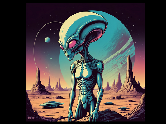 Must Haves - Signature Classic Alien Softstyle T-Shirt