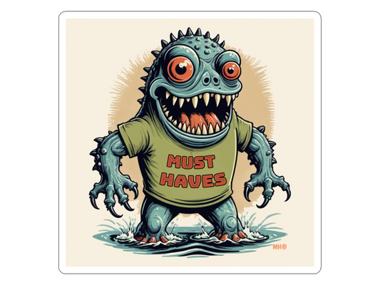 Must Haves Monster - Kiss-Cut Sticker | Main