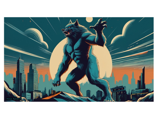 Retro Monster Art Print #2