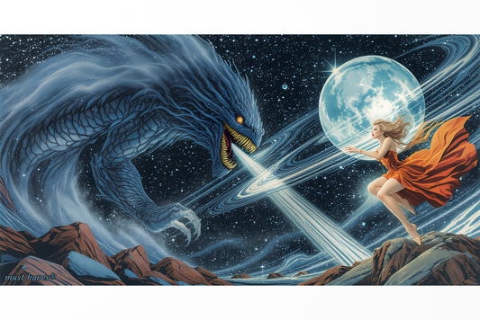 Retro Sci-Fi Art Print #3